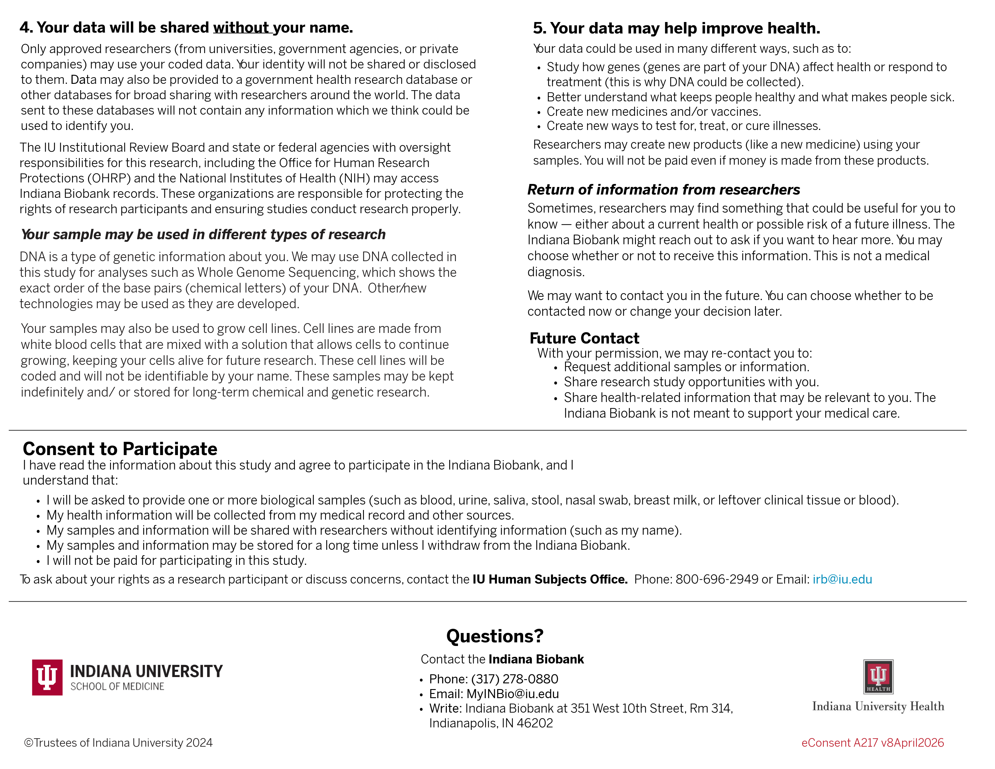 Pictoral Consent Page 2